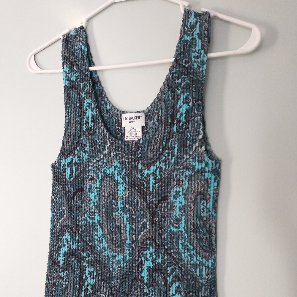 NWOT Liz Baker Petite Stretchy Tank Top Size 8P